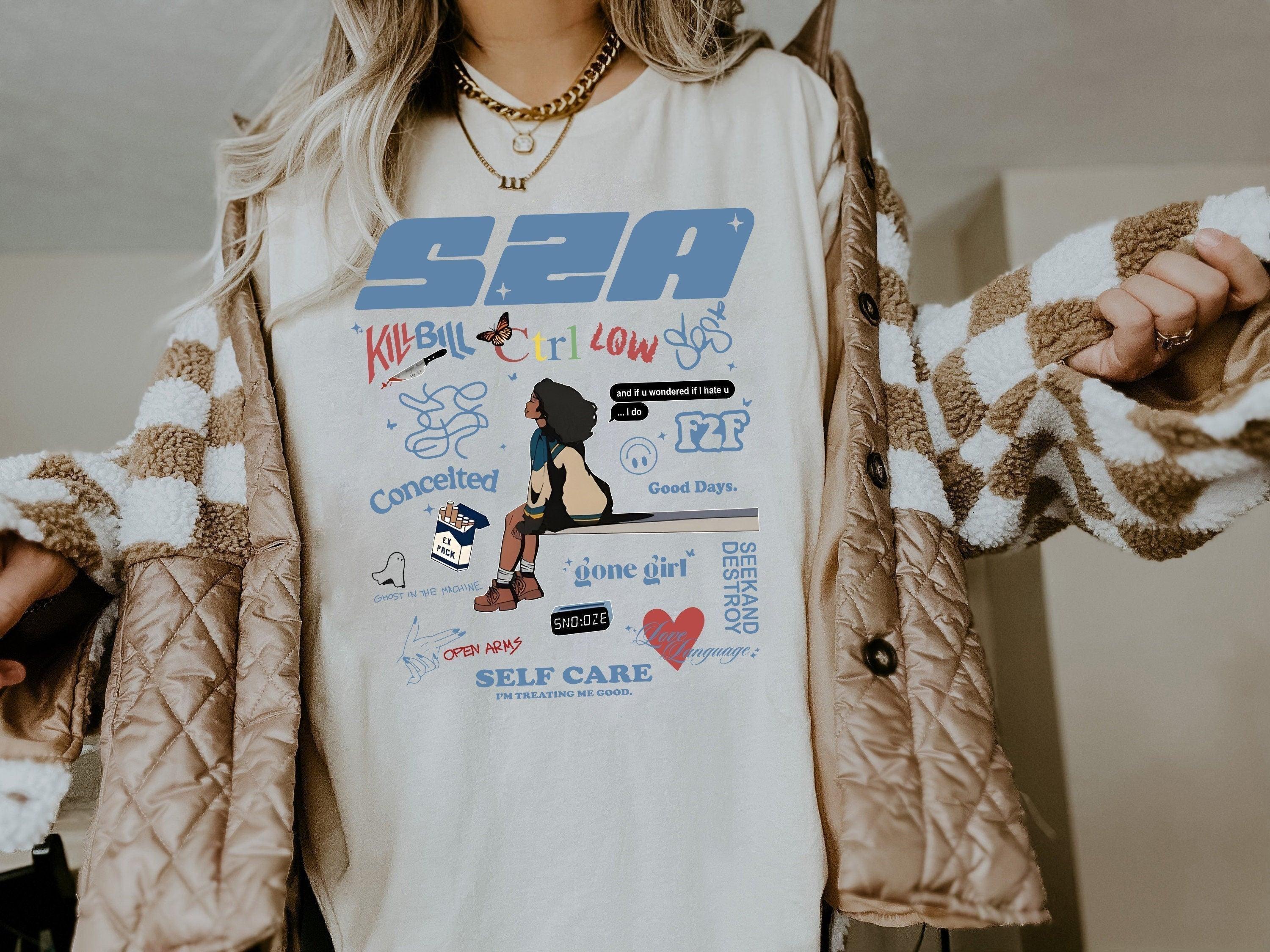 Sza SOS Shirt, Vintage Sza Shirt, Sza Good Days Shirt, SOS Tour 2023 Shirt, Sza Bootleg 90s T-Shirt, Kill Bill Tee,Sza Merch,Sza Graphic Tee (Classic Version) - Shirt King