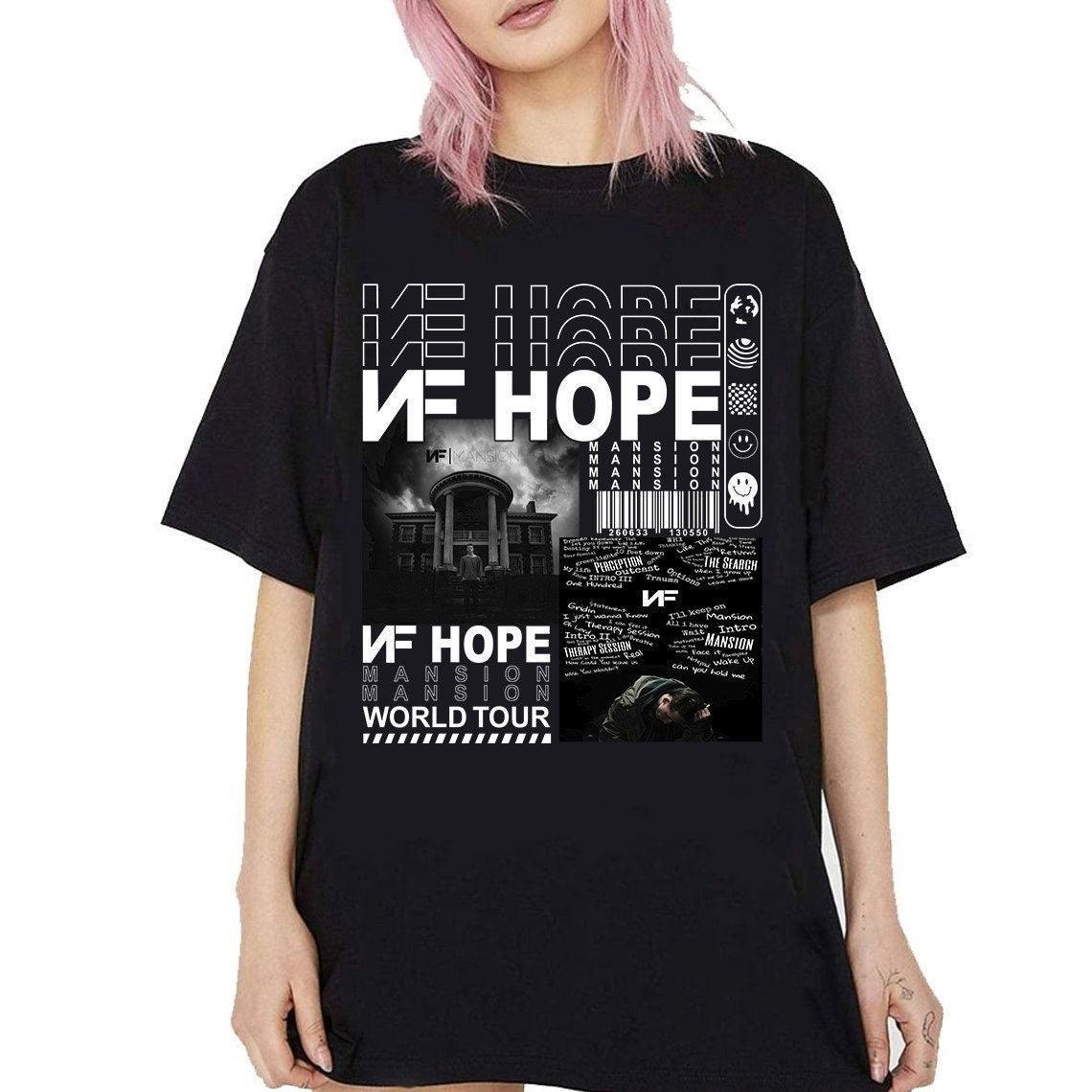 Vintage NF Rapper T-Shirt, Hope Album Shirt, NF Hope Shirt, NF Tour Shirt, 90s Bootleg Tee, Rapper Fan Shirt, 2023 Concert Shirt For Fan (Classic Version) - Shirt King