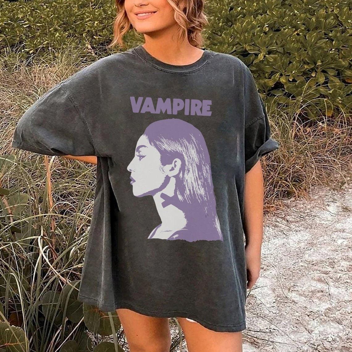 Vintage Olivia Rodrigo T-Shirt, Olivia Rodrigo Vampire Shirt, Olivia Rodrigo New Song Shirt, Vampire Shirt, Olivia Rodrigo Merch (Classic Version) - Shirt King
