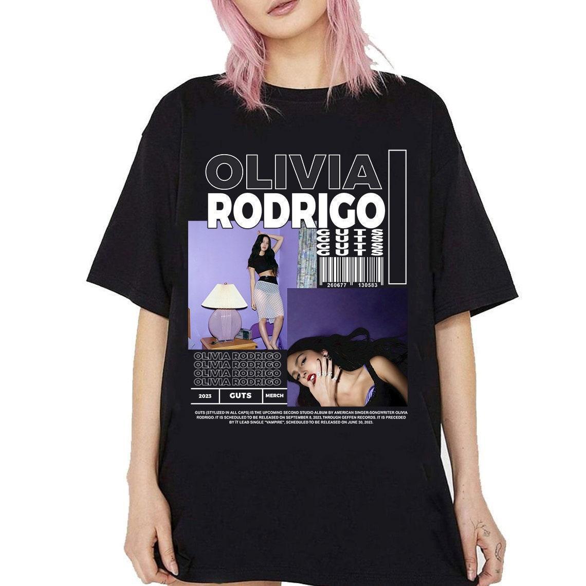 Vintage Olivia Rodrigo T-Shirt, Olivia Rodrigo Guts Shirt, Olivia Rodrigo New Song Shirt, Vampire Shirt, Olivia Rodrigo Merch (Classic Version) - Shirt King