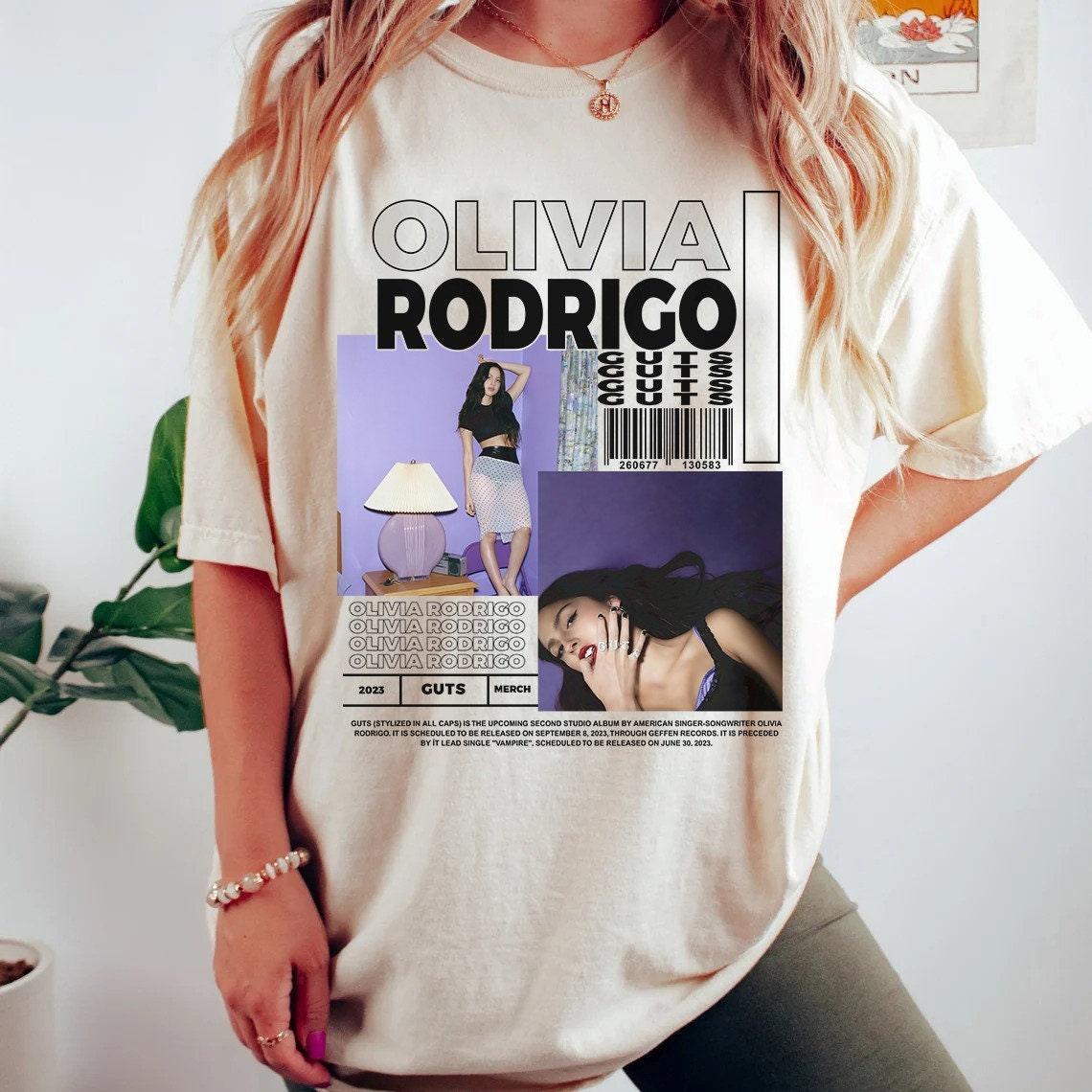 Vintage Olivia Rodrigo T-Shirt, Olivia Rodrigo Guts Shirt, Olivia Rodrigo New Song Shirt, Vampire Shirt, Olivia Rodrigo Merch (Classic Version) - Shirt King