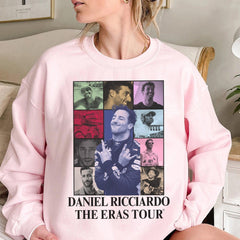 Daniel Ricciardo The Eras Tour T-Shirt || Formula One Shirt || Daniel Ricciardo Lover Gift Shirt (Classic Version) - Shirt King