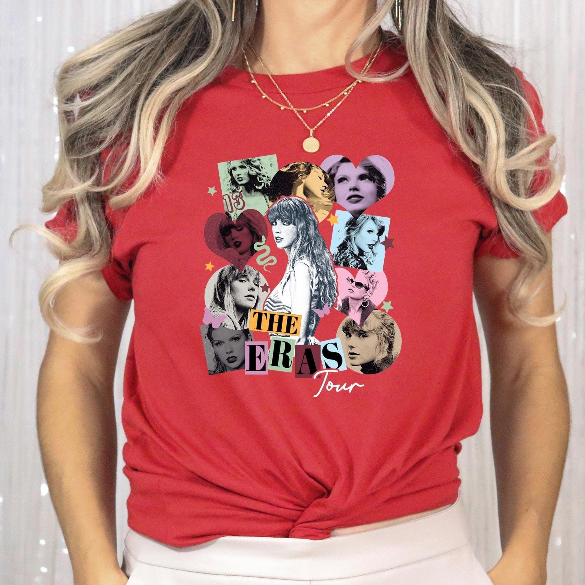 Taylor Swift Eras Tour T-Shirt, Swiftie Eras Shirt, Taylor Shirt, Swift Girls Graphic, Album Tee, Taylor Shirt, Taylor Swift Fan Shirt (Classic Version) - Shirt King