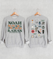 Vintage Stick Season Tour 2023 Sweatshirt, 2 Sides Noah Kahan Stick Season Tour 2023, Kahan Folk Pop Music Shirt, Country Music Shirt