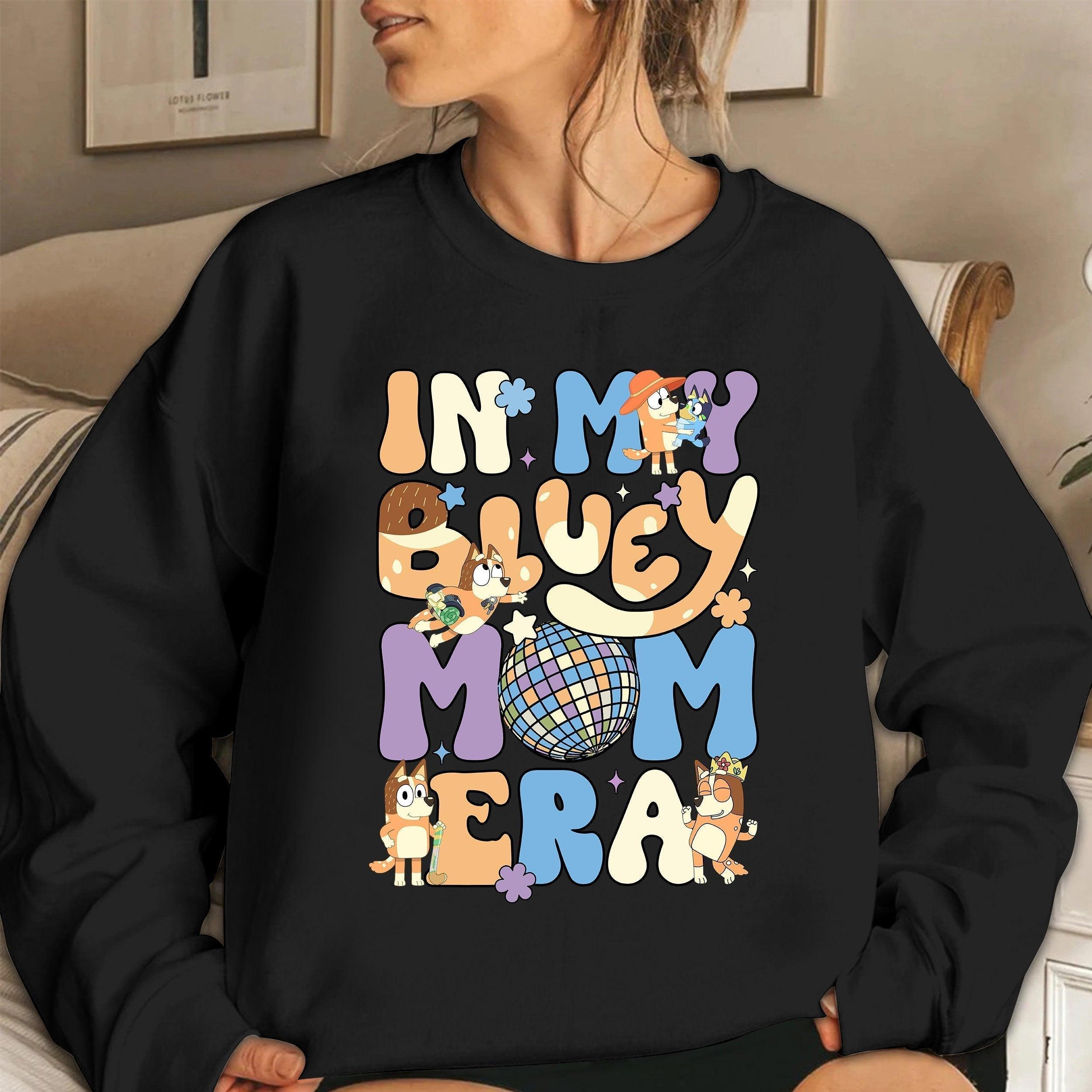 In My Bluey Mom Era Shirt, Bluey Mom Chilli Heeler Shirt, Bluey Mom Shirt, Bluey Cool Mom Club Shirt, Bluey Mum Gift (Classic Version) - Shirt King