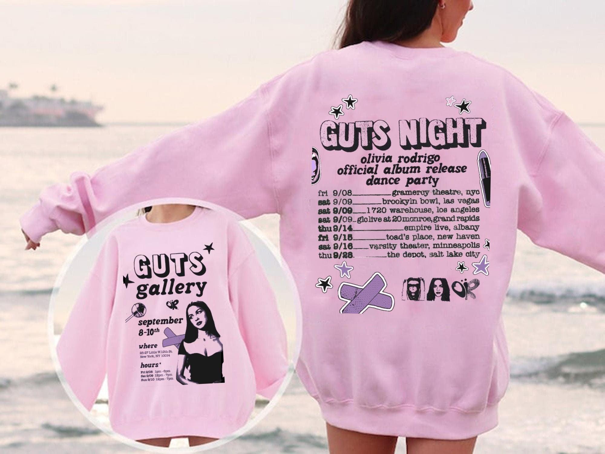GUTS album Olivia Tour Shirt, Olivia Rodrigo Shirt, Good 4 U Shirt, Sour Album Shirt, Vintage Olivia Rodrigo Shirt, Olivia Merch (Classic Version) - Shirt King