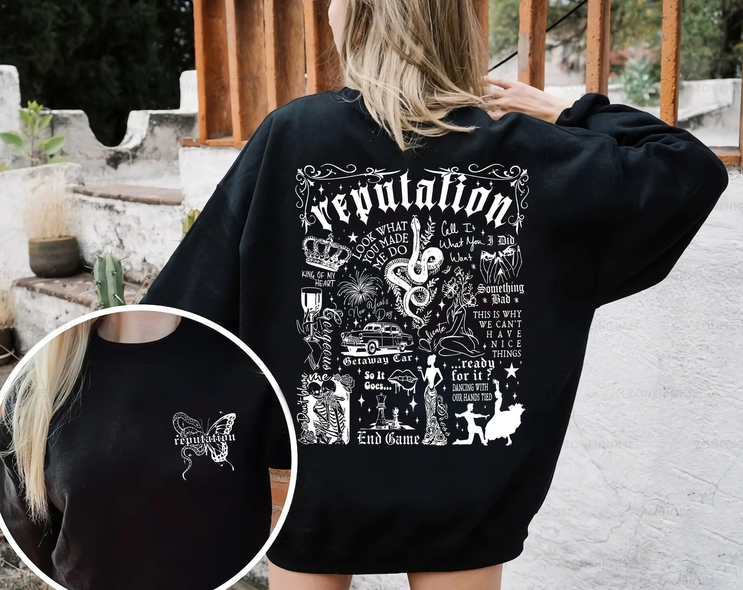 Vintage Reputation Snake Taylor 2 Sided Shirt, Reputation Snake Shirt, Reputation Albumn Shirt, Rep Shirt, Shirt For Fan (Classic Version) - Shirt King