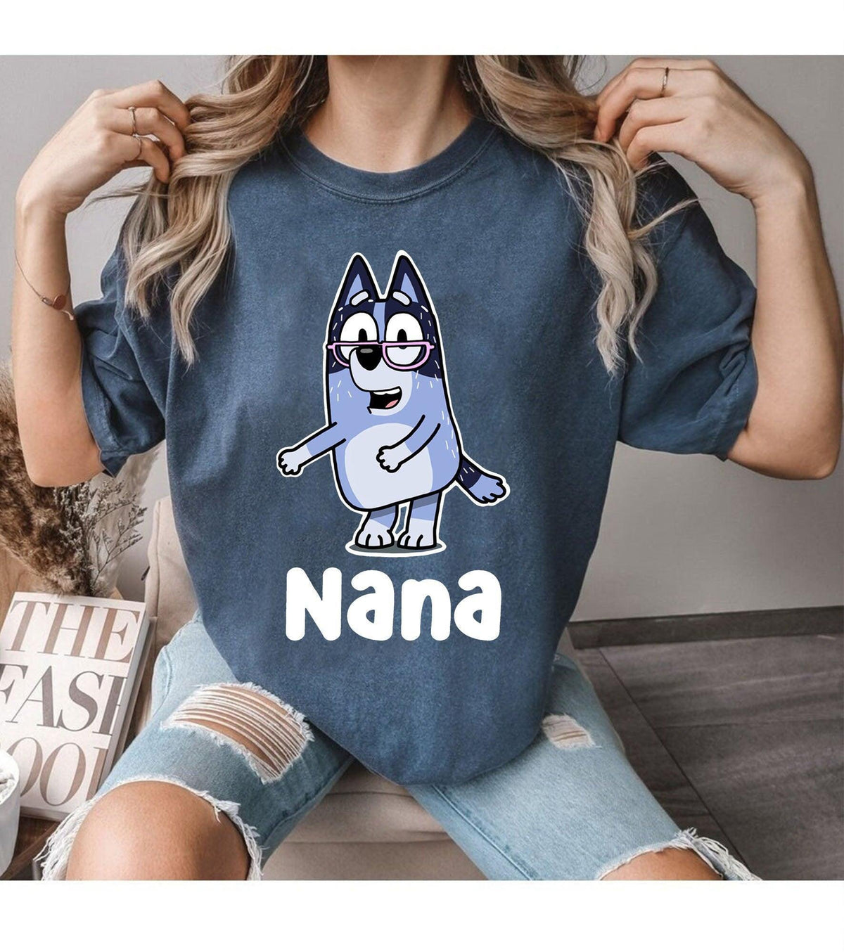 Bluey Nana Shirt, Bluey Grandma Nana Shirt, Bluey Family Shirt, Bluey Birthday Shirt, Bluey TV Show (Classic Version) - Shirt King