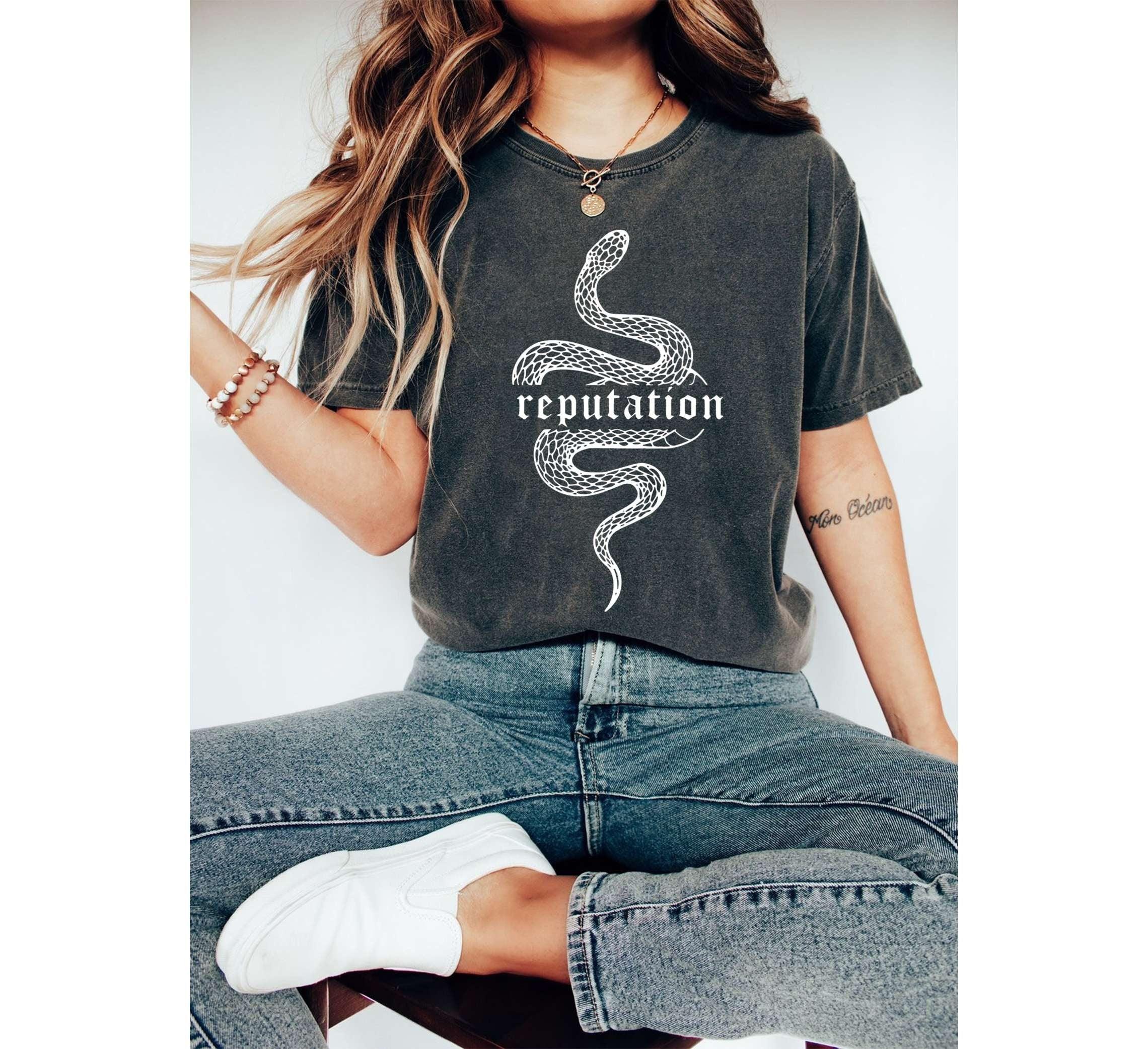 Vintage Reputation Snake Shirt, Reputation Snake Shirt, Reputation Album Shirt, Reputation Sweatshirt, Rep Shirt (Classic Version) - Shirt King