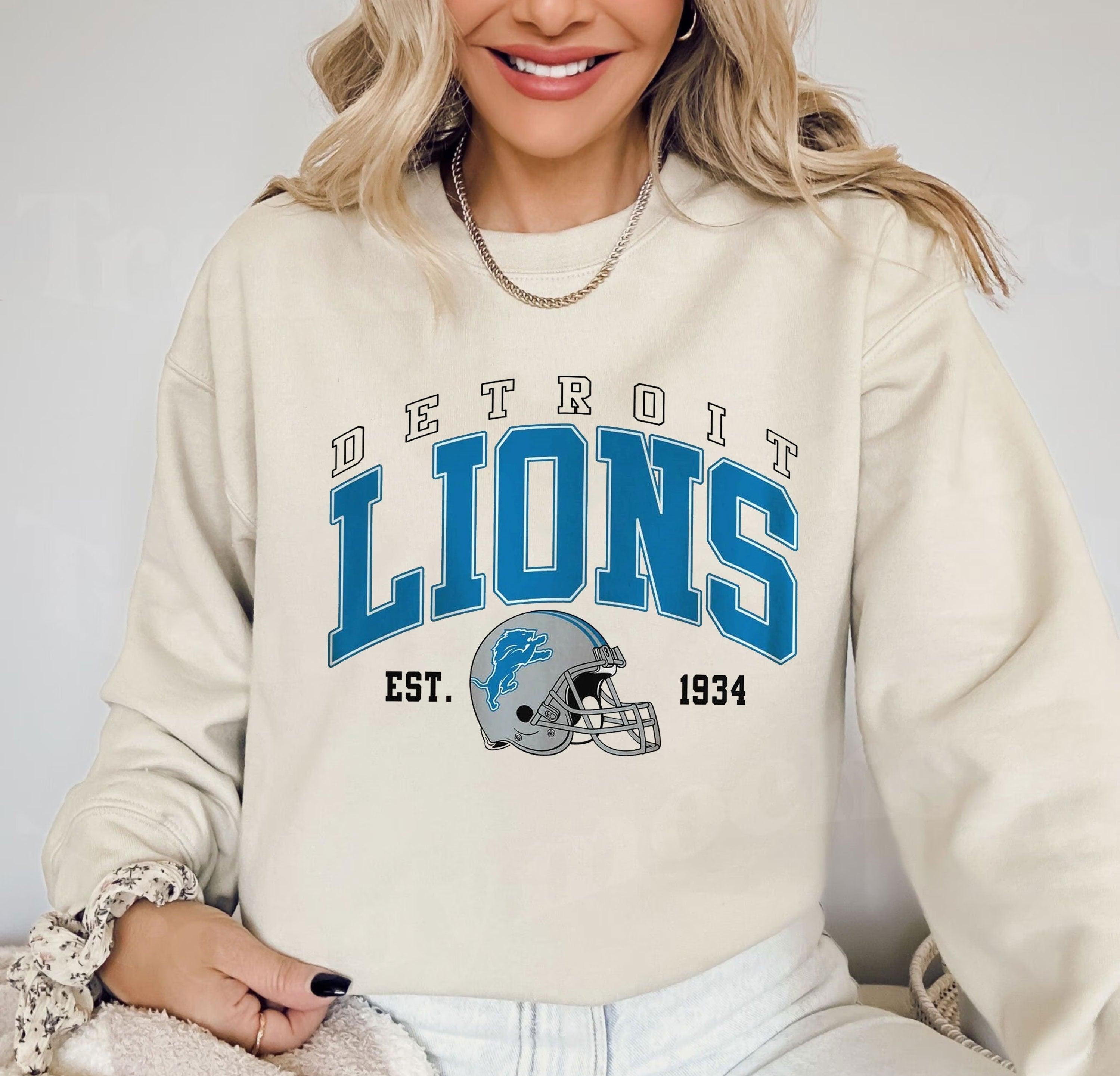 Detroit Lions Sweatshirt, Detroit Football T-Shirt, Detroit Shirt, Detroit Football Tee, Detroit Football Crewneck, Detroit Lions Gifts (Classic Version) - Shirt King