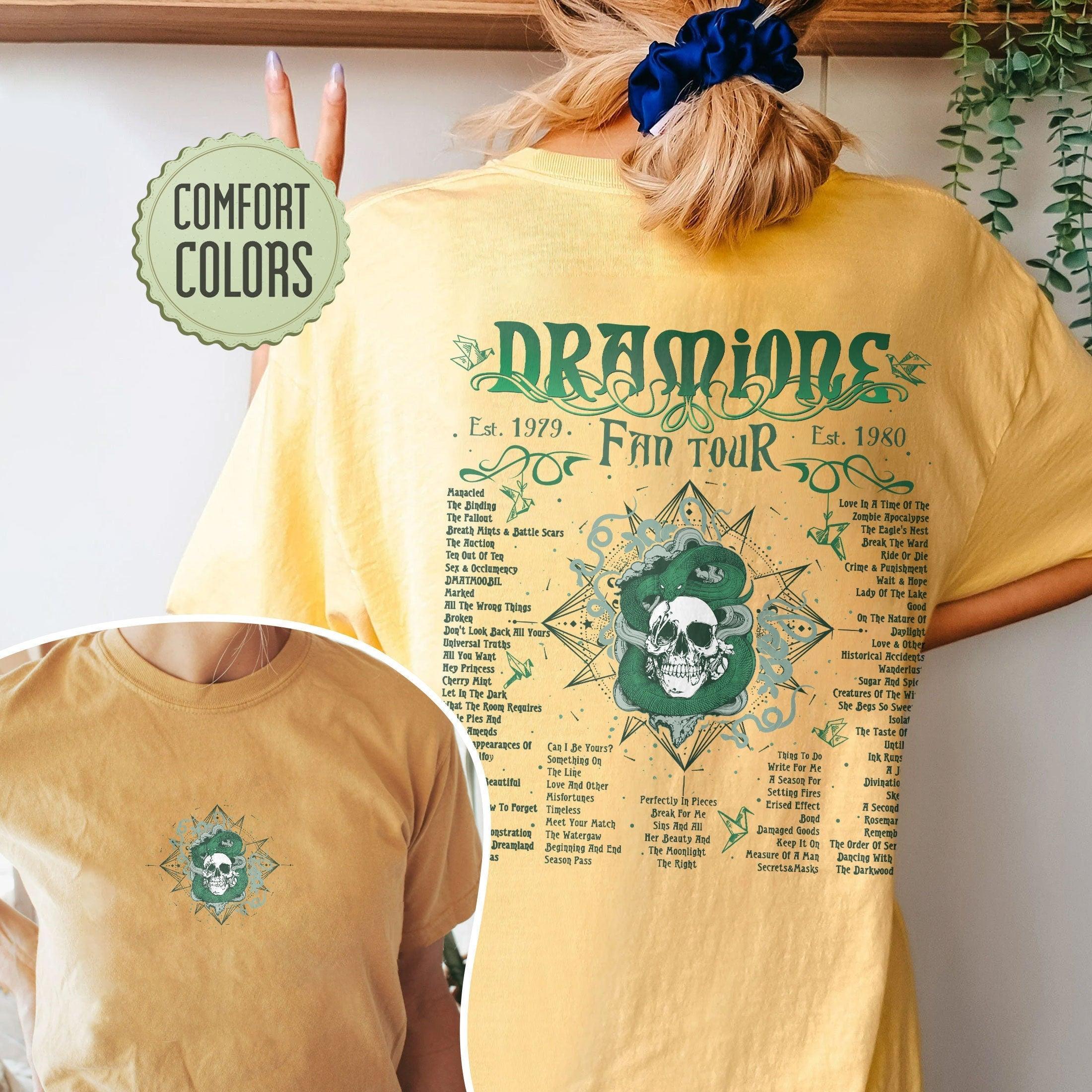 Dramione Fanfiction Comfort Colors Shirt, Dramione Tour Shirts, Draco Manacled Inspired, HP Wizard Merch, Bookish Gift, Dark Academia Tee