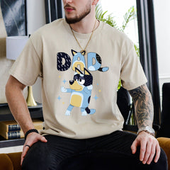 Bluey Dad Shirt, Bluey Dad Tee, Cool Dad Bluey Shirt, Rad Dad Bluey, Bluey Family Shirt, Gift for Dad, Fathers Day Shirt, Fathers Day Gift